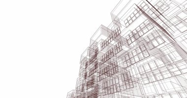 soyut mimari duvar kağıdı, dijital arkaplan