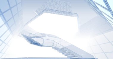 soyut mimari duvar kağıdı, dijital arkaplan