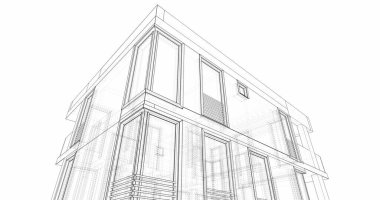 çizgili mimari duvar kağıdı, dijital arkaplan