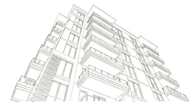 çizgili mimari duvar kağıdı, dijital arkaplan