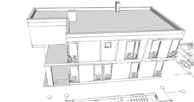 çizgili mimari duvar kağıdı, dijital arkaplan