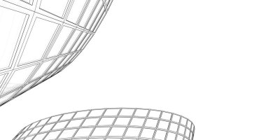 soyut mimari duvar kağıdı, dijital arkaplan