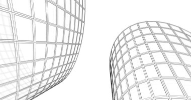 soyut mimari duvar kağıdı, dijital arkaplan