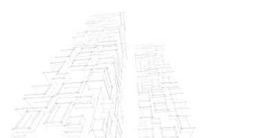 soyut mimari duvar kağıdı, dijital arkaplan