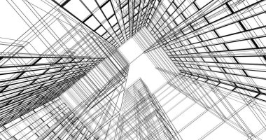 soyut mimari duvar kağıdı, dijital arkaplan