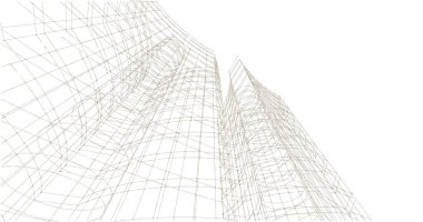 soyut mimari duvar kağıdı, dijital arkaplan