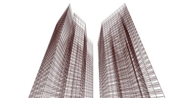 çizgili mimari duvar kağıdı, dijital arkaplan