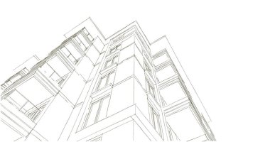 çizgili mimari duvar kağıdı, dijital arkaplan