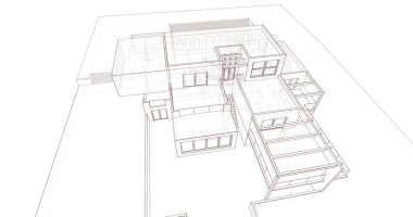 çizgili mimari duvar kağıdı, dijital arkaplan