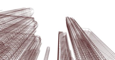 soyut mimari duvar kağıdı, dijital arkaplan