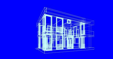 çizgili mimari duvar kağıdı, dijital arkaplan