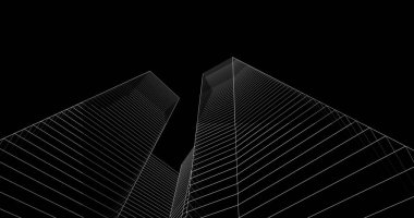 soyut mimari duvar kağıdı, dijital arkaplan