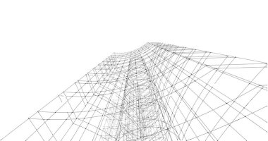 soyut mimari duvar kağıdı, dijital arkaplan