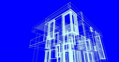 çizgili mimari duvar kağıdı, dijital arkaplan