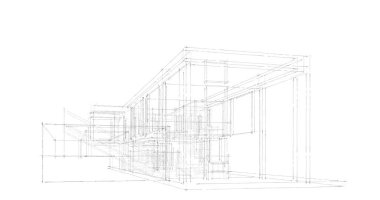 çizgili mimari duvar kağıdı, dijital arkaplan