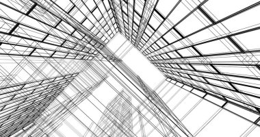 soyut mimari duvar kağıdı, dijital arkaplan