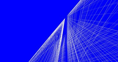 soyut mimari duvar kağıdı, dijital arkaplan