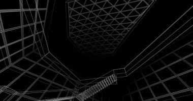 soyut mimari duvar kağıdı, dijital arkaplan