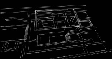 soyut mimari duvar kağıdı, dijital arkaplan