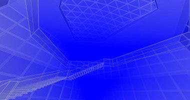 soyut mimari duvar kağıdı, dijital arkaplan