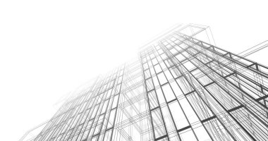 soyut mimari duvar kağıdı, dijital arkaplan