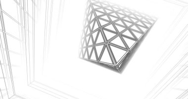 soyut mimari duvar kağıdı, dijital arkaplan