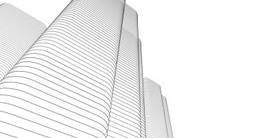 soyut mimari duvar kağıdı, dijital arkaplan