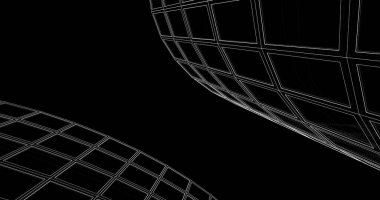 soyut mimari duvar kağıdı, dijital arkaplan