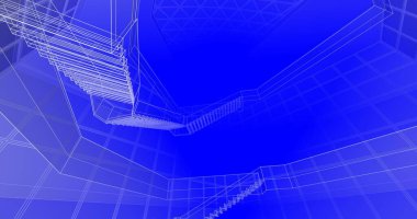 soyut mimari duvar kağıdı, dijital arkaplan