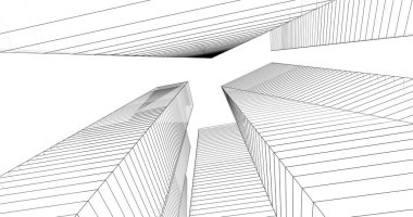 soyut mimari duvar kağıdı, dijital arkaplan