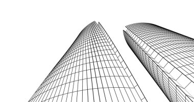 soyut mimari duvar kağıdı, dijital arkaplan