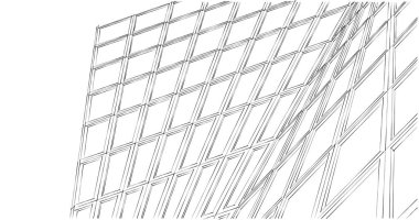 soyut mimari duvar kağıdı, dijital arkaplan