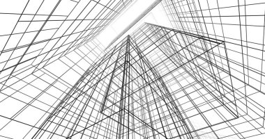 soyut mimari duvar kağıdı, dijital arkaplan