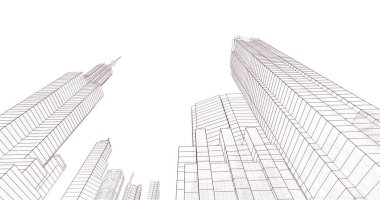 soyut mimari duvar kağıdı, dijital arkaplan