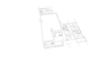 çizgili mimari duvar kağıdı, dijital arkaplan