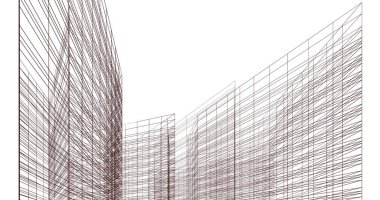 çizgili mimari duvar kağıdı, dijital arkaplan