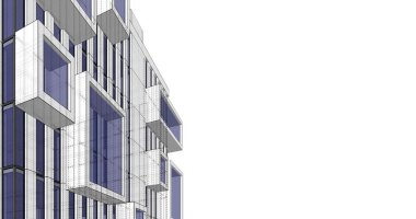 soyut mimari duvar kağıdı, dijital arkaplan