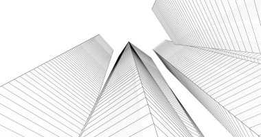 soyut mimari duvar kağıdı, dijital arkaplan