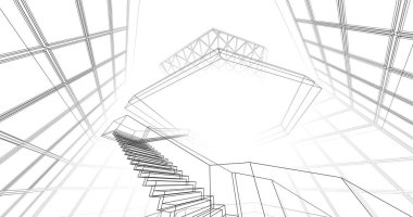 soyut mimari duvar kağıdı, dijital arkaplan