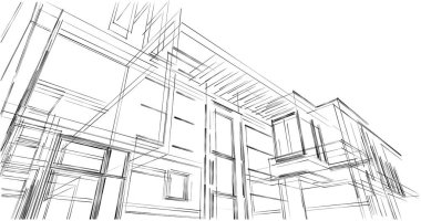 soyut mimari duvar kağıdı, dijital arkaplan