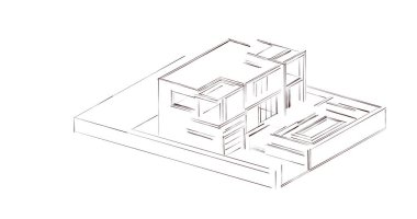 soyut mimari duvar kağıdı, dijital arkaplan