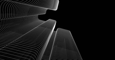 soyut mimari duvar kağıdı, dijital arkaplan