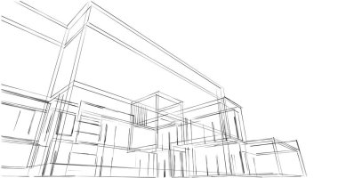 soyut mimari duvar kağıdı, dijital arkaplan