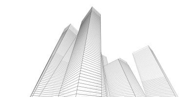 soyut mimari duvar kağıdı, dijital arkaplan