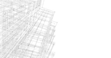 soyut mimari duvar kağıdı, dijital arkaplan