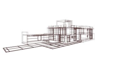 çizgili mimari duvar kağıdı, dijital arkaplan