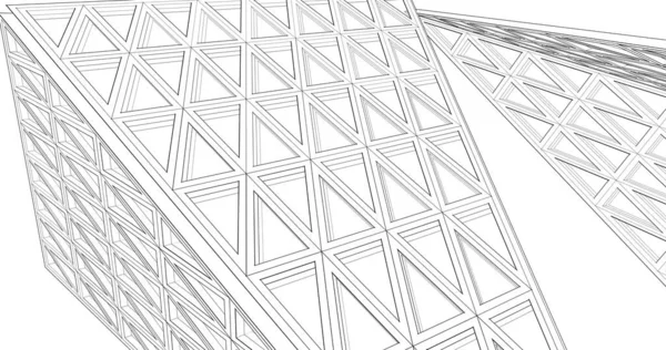 抽象的な幾何学的壁紙デジタル背景 — ストック写真