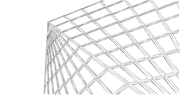 建筑墙纸摘要 数码背景 — 图库照片