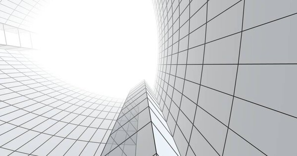Abstract architectural wallpaper, digital background
