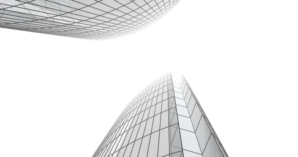 Abstract Architectural Wallpaper Digital Background — Stock Photo, Image